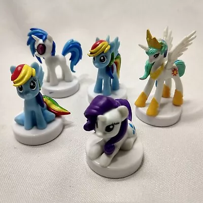 My Little Pony Set Of 6 Miniature Figure Ink Stampers • $10