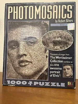 Elvis Presley Photomosaics By Robert Silvers 1000+ Piece Puzzle New Sealed • $5.95