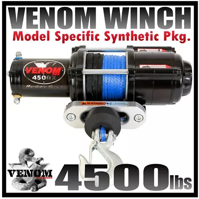 4500LB VENOM ATV WINCH SUZUKI 05-2018 King Quad 750 700 500 450 4500 • $299.99