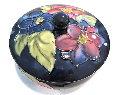 Moorcroft Covered Bowl - Vintage - Signed - Gorgeous • $100