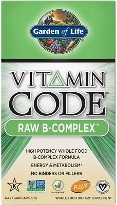 Garden Of Life - Vitamin Code Raw B Complex - 60 - 2 Pack  • $55.95