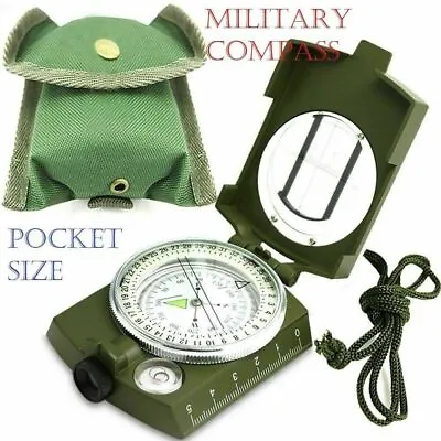 £12.98 • Buy Pocket Compass Professional Military Army Geology Camouflage Color Multifunction