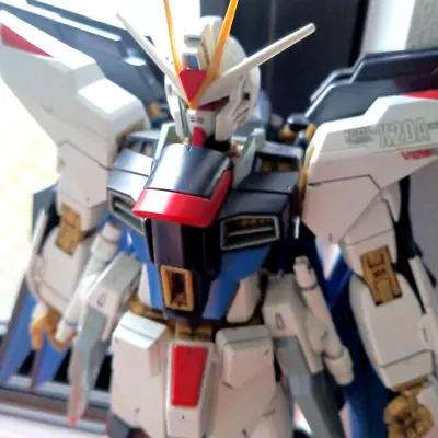 GUNDAM SEED DESTINEY Strike Freedom MG 1:100 BANDAI Model Kit • $69.99