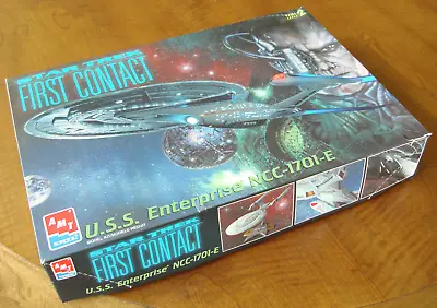 $74.99 • Buy Star Trek First Contact U.S.S. Enterprise NCC-1701-E Model Kit #6326 AMT - 1997