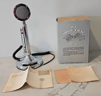 Astatic D-104 Silver Eagle Lollipop Microphone Chrome With Box Instructions  • $219