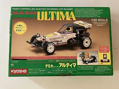 Rare Vintage Japanese Kyosho Baja Bugs Ultima Off Road RC Car Model Kit NEW • $1645.43