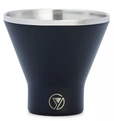YDRINK Martini Tumbler 240ml Unbreakable Stemless Stainless Steel Gift Boxed • $19.95