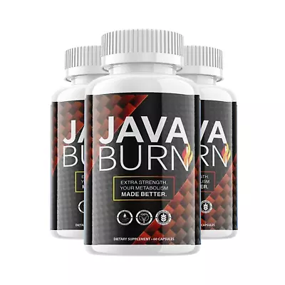 3-Pack Java Burn Powerful Formula Java Burn Now In Pills - 180 Capsules • $38.95