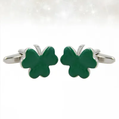 £9.02 • Buy M Men Women Cuff Button Cufflink Saint Patrick Gift Jewelry