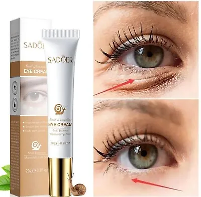 Instant Remove Wrinkle Eye Cream Eye Bags Dark Circles Anti Puffiness Firm Serum • £4.99