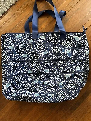 Women's Vera Bradley Expandable Travel Bag Petal Splash Zip Top Tote  • $25