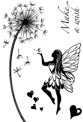 Fairy Wishes Clear Stamp Set - Designer Boutique UMSDB122 • £7.79