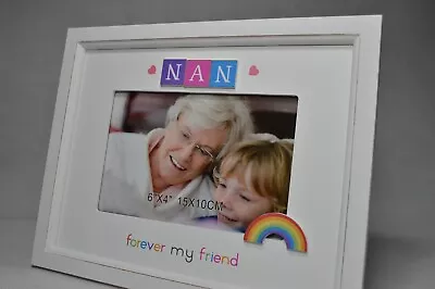 NAN PHOTO FRAME ME AND MY NAN PHOTO  Grandson Granddaughter With Nan Birthday • £9.95