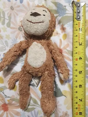 Vintage Mothercare Brown Monkey Chimp Soft Toy - Cheeky Plush Well Loved Toy • £12