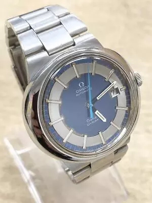 Omega Geneve Dynamic Vintage Date Stainless Steel Silver Automatic Mens • $1728.86