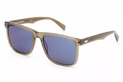 Levi's Men's Sunglasses Blue Sky Mirror Lens Plastic Frame LV 5004/S 079U XT • $34.99