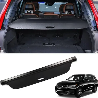 Fit Volvo XC90 16-24 Cargo Cover Retractable Rear Trunk Shield Shade Accessories • $85.99
