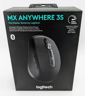 Logitech MX ANYWHERE 3S Bluetooth Wireless Mouse - Graphite • £69.99