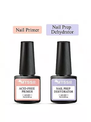 2PCS Nail Primer And Nail Dehydrator Long Lasting Gel Nails ✨FREE DELIVERY ✨ • £4.99