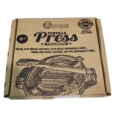 $34.95 • Buy Victoria 8 Inch Cast Iron Tortilla Press. Tortilla Maker, Flour Tortilla Press