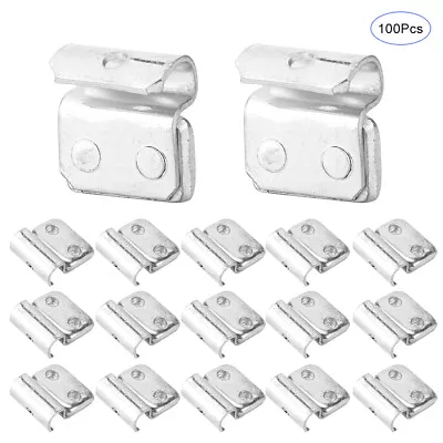 10g 0.35oz 100pcs P Style Wheel Weight Aluminium Alloy Clip On Counter Balance⁺ • $37.29