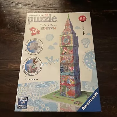 Ravensburger 3d Puzzle ~big Ben~ Tula Moon Edition Age; 10-99 #125692 • $5