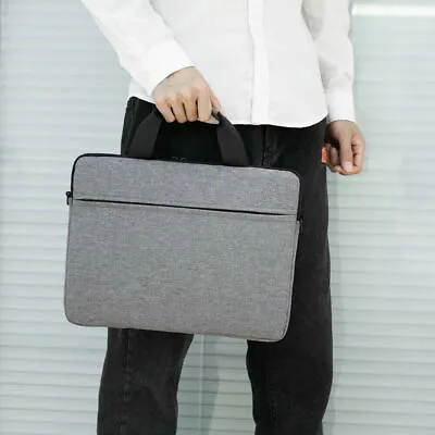 15.6inch Laptop Shoulder Bag Sleeve Briefcase Case For Macbook Lenovo HP Dell • £8.59
