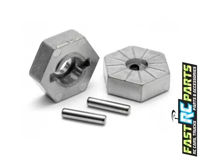 HPI  Nitro Savage X Savage X 4.6 Hex Wheel Hub 17mm Silver Svg X HPI86804 • $18.63