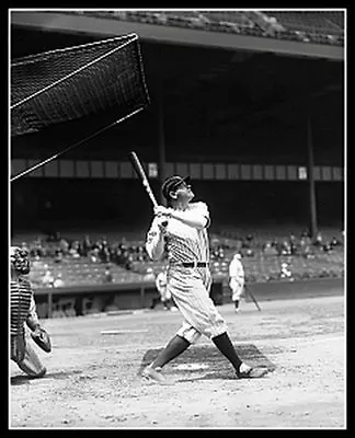 Babe Ruth Photo 8x10 - Yankees Batting Practice  • $7.95