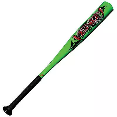 Venom Aluminum Official Youth Tee Ball Bat - 24 Inch/14 Ounce (-10) Green • $19.33