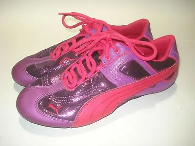 $31.96 • Buy Puma Womens Size Au 6.5 Uk 5.5 Us 8 Eu 38 Purple Pink Eco Ortholite Shoes