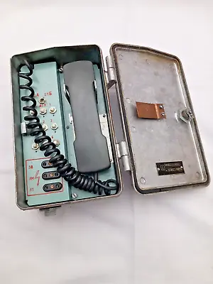 1987 Soviet Era Vintage USSR Railway Telephone Intercom Cold War Memorabilia • £115