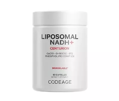Codeage Liposomal NADH+ Supplement Energy B12 CoQ10 D-Ribose Cognitive Function • $43.94