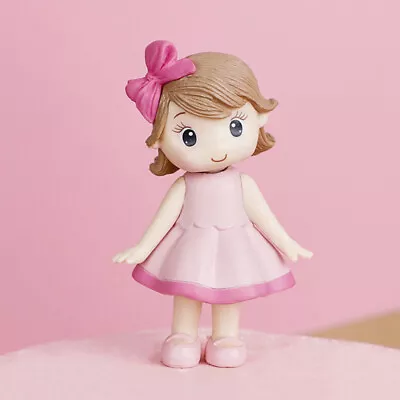 Girls' Birthday Gift: DIY Cake Decorating With Mini Doll Princess Toppers • £8.65