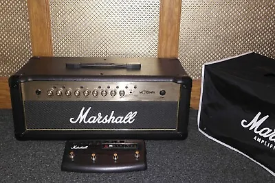 £150 • Buy Marshall MG100HFX Amplifier Head Plus Marshall Programmable Footswitch