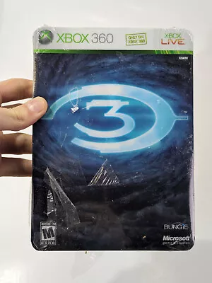*PLASTIC TEARS* Halo 3 Limited Edition In Metal Case XBOX 360 NEW LOOSE DISC • $99.99