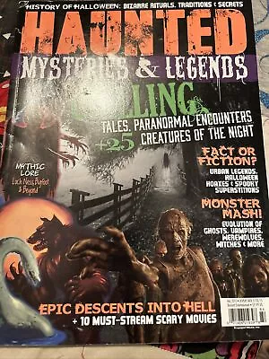 Haunted Mysteries And Legends History Of Halloween By Beckett Entertainment 2015 • $7.99