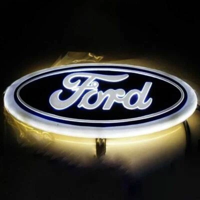 $56.99 • Buy 9 Inch White LED Emblems For Ford F150 2005-2014 Truck