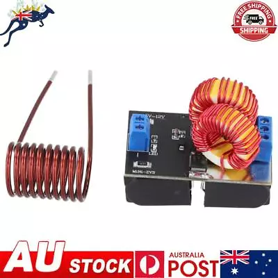 Mini ZVS Induction Heating Board High Frequency Flyback Driver Heater With Coil • $13.09
