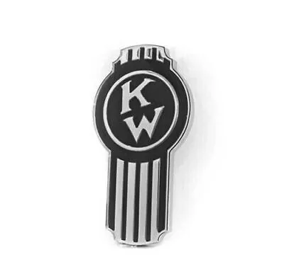 Vintage Kenworth Bug Radiator Grill Hood Ornament Badge Emblem Brass Black • $206.21