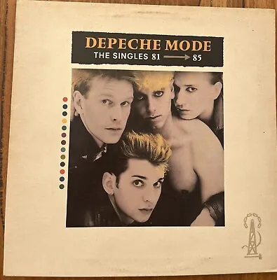 Depeche Mode ‘the Singles 81-85’ Vinyl Record/lp 1985 Orig Aus Press Rare Sample • $80