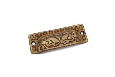 $8.75 • Buy Brass Bin Pull Victorian Eastlake Bin Cup Pull Marine Cabinet Pull Boat Bin Pull