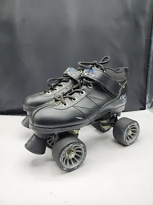PACER GTX 500 Roller Skates Black Model P217B Mach 5 Adult Size 6 • $34