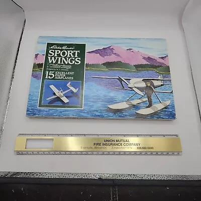 Vintage Eddie Bauer Sport Wings By Whitewings 15 Paper Airplanes Dr. Y. Ninomiy • $25