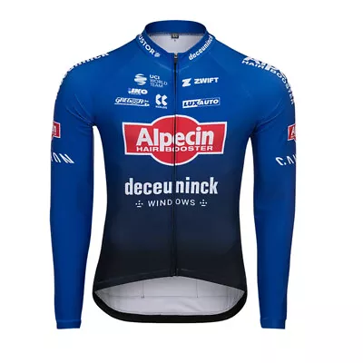 2024 Mens Alpecin CYCLING Team Jersey Cycling Long Sleeve Jersey Bicycle Jersey • $22.49