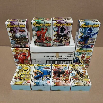 Bakuryuu Sentai Abaranger Power Rangers 10 Pack Set Dino Thunder Bandai 2003 • $90