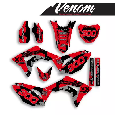 2002 2003 2004 Honda Crf 450 R Graphics Kit Venom Motocross Dirt Bike Decals • $149.99