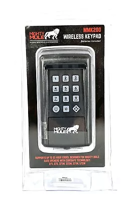 Mighty Mule MMK200 Wireless Digital Keypad Programmable Up To 25 Codes • $38.50