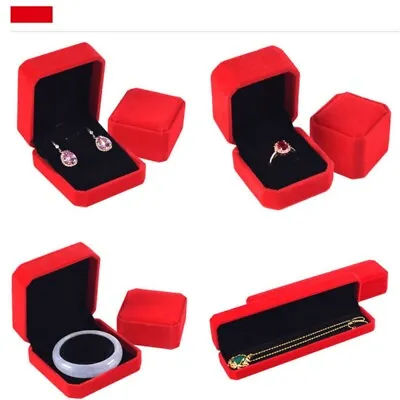 Necklace Earrings Bracelet Ring Gift Boxes Wedding Jewelry Box Organiser Kit • £3.34
