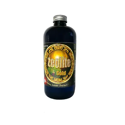 Liquid Zeolite Enhanced With Gold. Natural Cleanse And Detox. Gut Health. 16 Oz. • $29.95